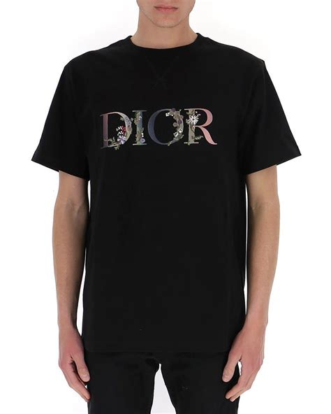 dior flower t shirt mens|dior long sleeve shirt men.